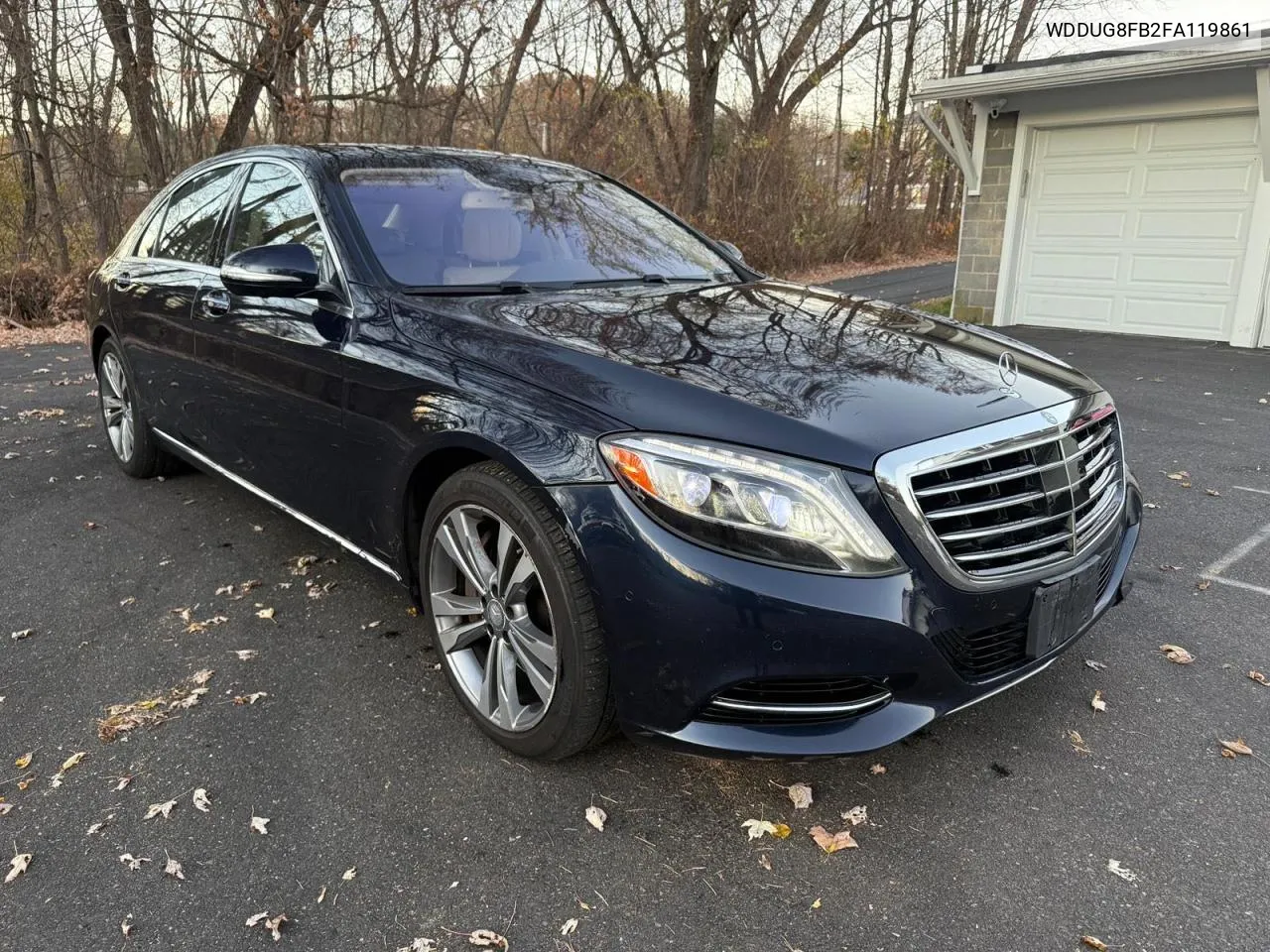 2015 Mercedes-Benz S 550 4Matic VIN: WDDUG8FB2FA119861 Lot: 80170084