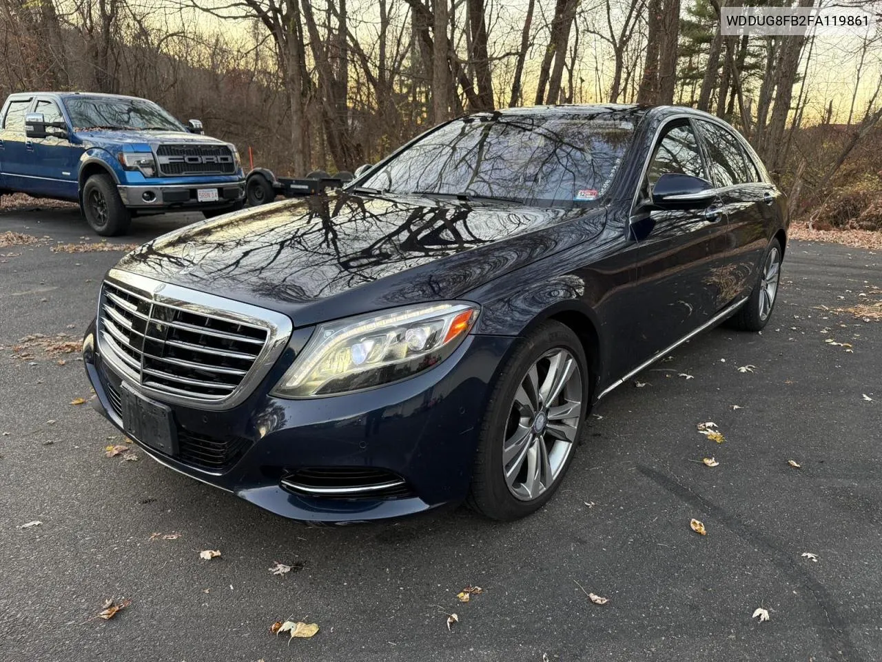 2015 Mercedes-Benz S 550 4Matic VIN: WDDUG8FB2FA119861 Lot: 80170084