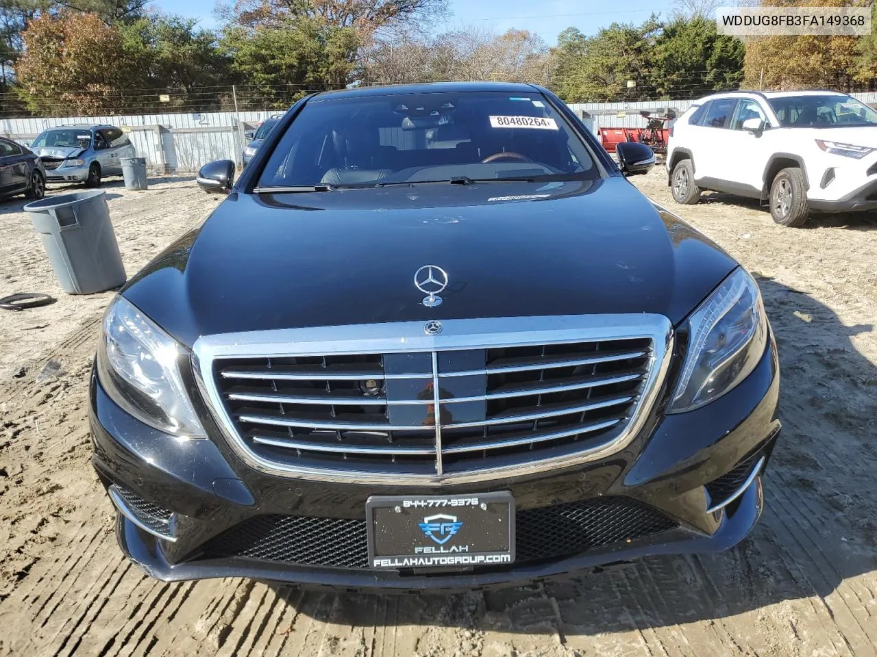 2015 Mercedes-Benz S 550 4Matic VIN: WDDUG8FB3FA149368 Lot: 80480264