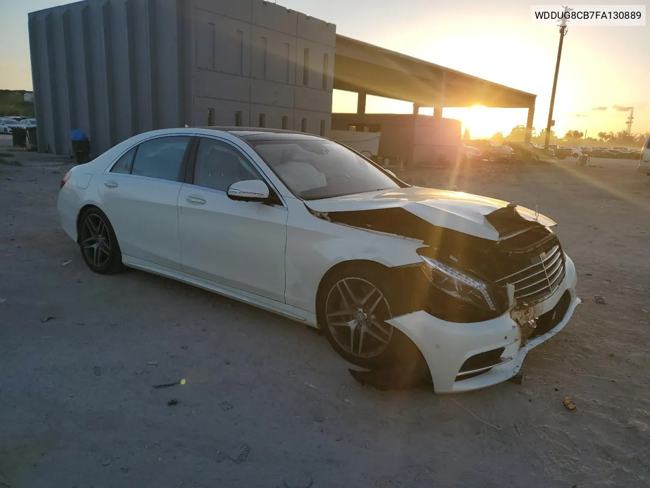 2015 Mercedes-Benz S 550 VIN: WDDUG8CB7FA130889 Lot: 80543664