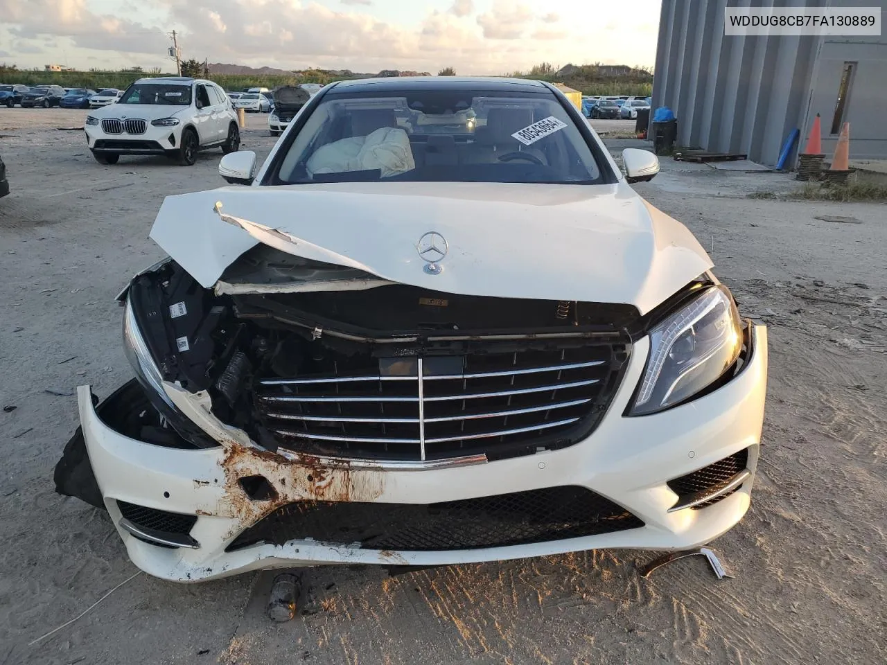 2015 Mercedes-Benz S 550 VIN: WDDUG8CB7FA130889 Lot: 80543664