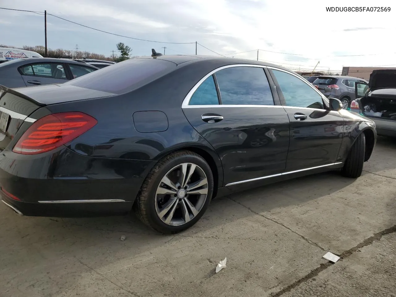 2015 Mercedes-Benz S 550 VIN: WDDUG8CB5FA072569 Lot: 80844554