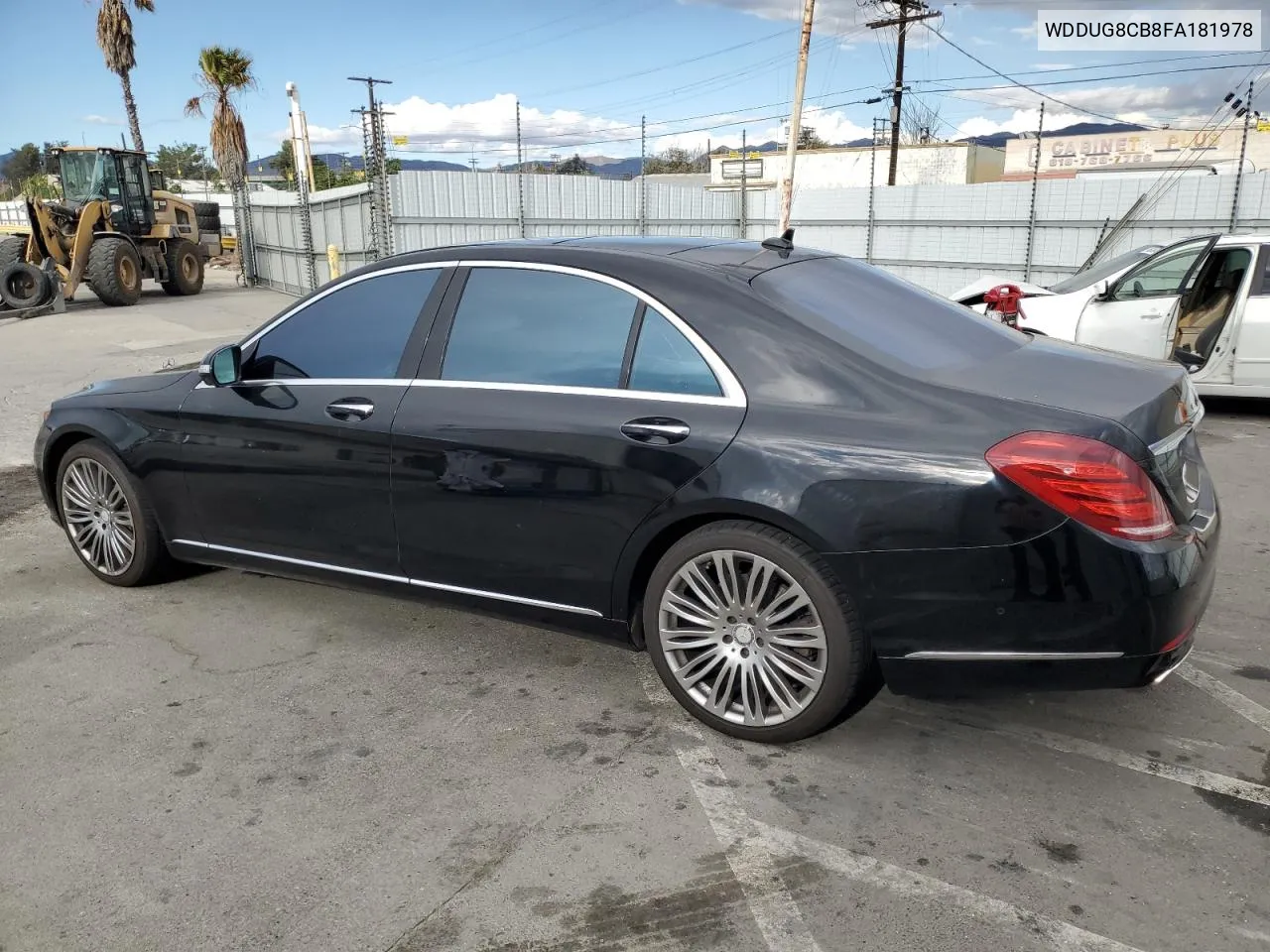 2015 Mercedes-Benz S 550 VIN: WDDUG8CB8FA181978 Lot: 81117874