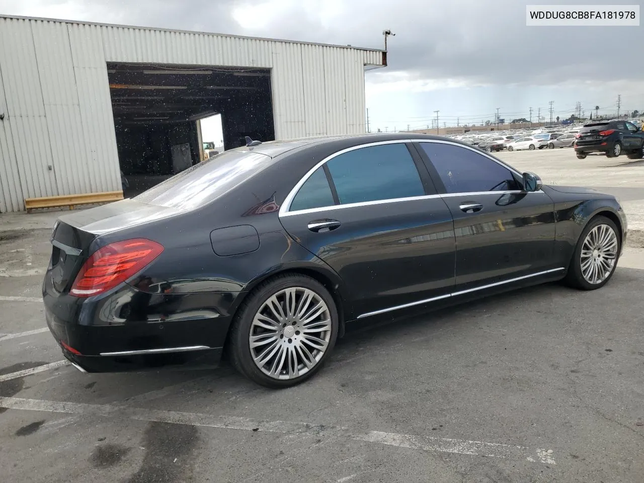 2015 Mercedes-Benz S 550 VIN: WDDUG8CB8FA181978 Lot: 81117874