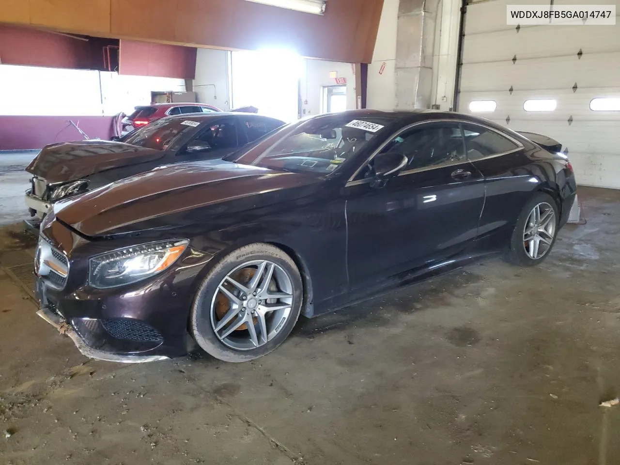 2016 Mercedes-Benz S 550 VIN: WDDXJ8FB5GA014747 Lot: 46074654