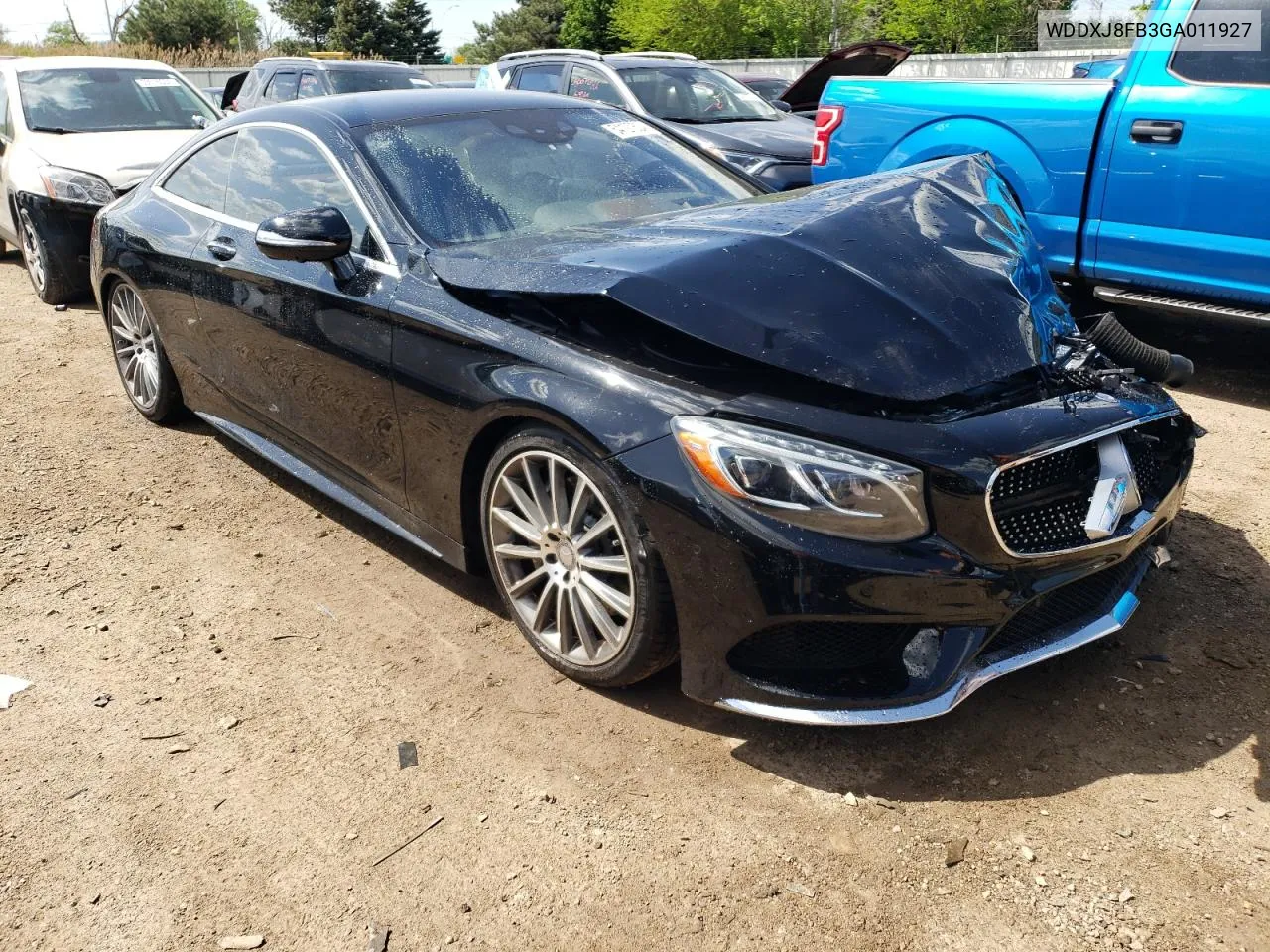 2016 Mercedes-Benz S 550 VIN: WDDXJ8FB3GA011927 Lot: 54127624