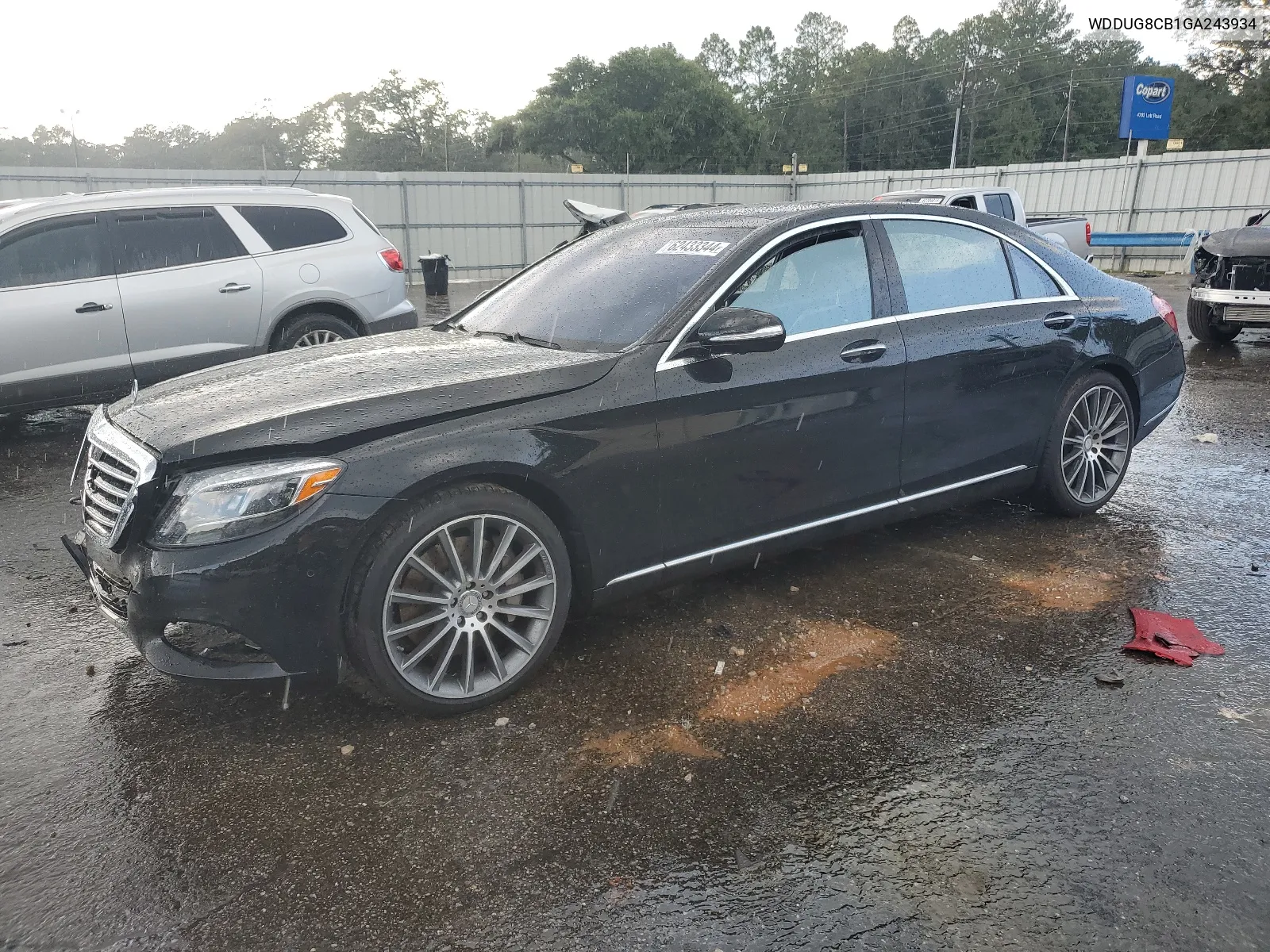 2016 Mercedes-Benz S 550 VIN: WDDUG8CB1GA243934 Lot: 62433344