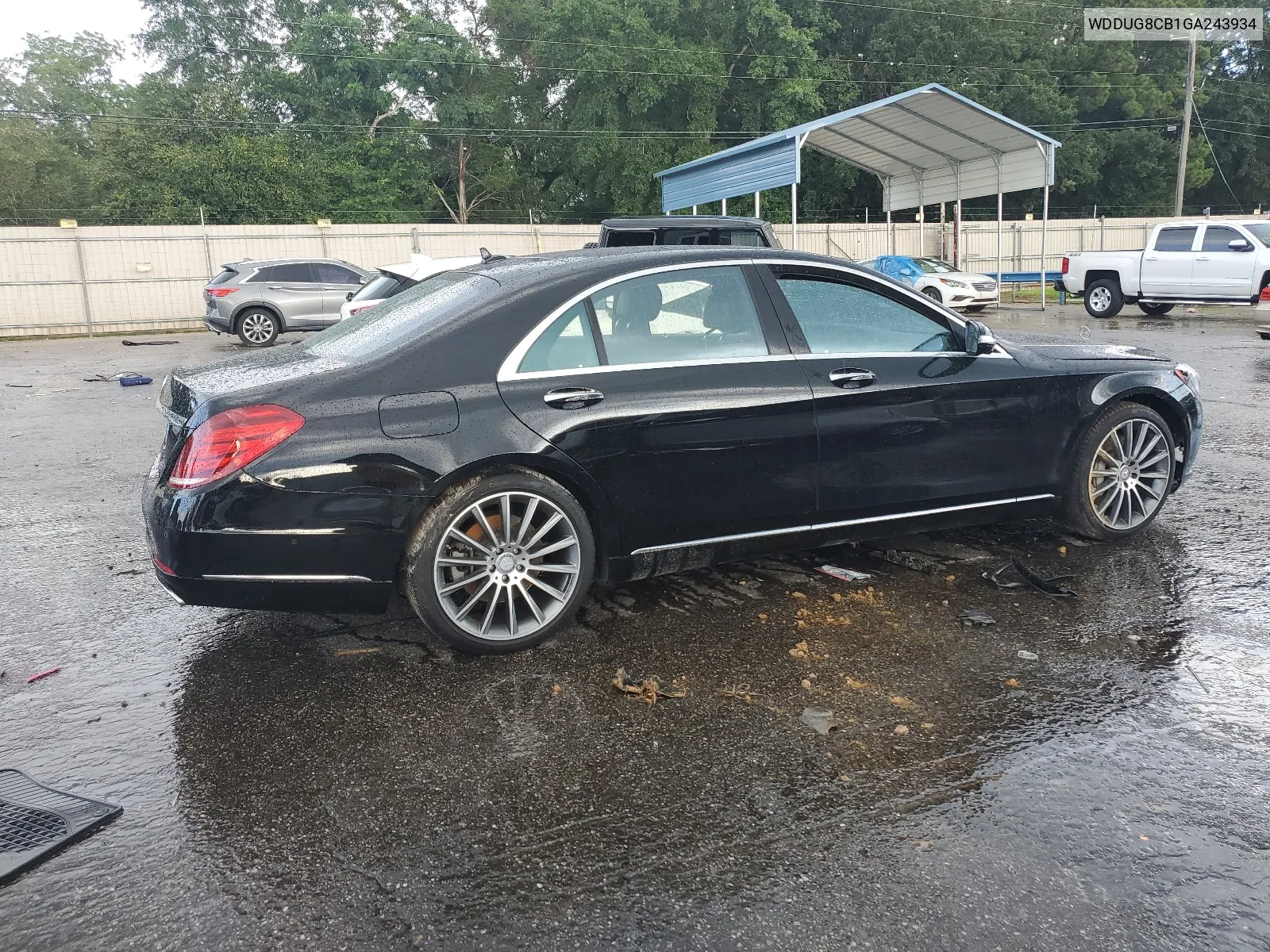 2016 Mercedes-Benz S 550 VIN: WDDUG8CB1GA243934 Lot: 62433344