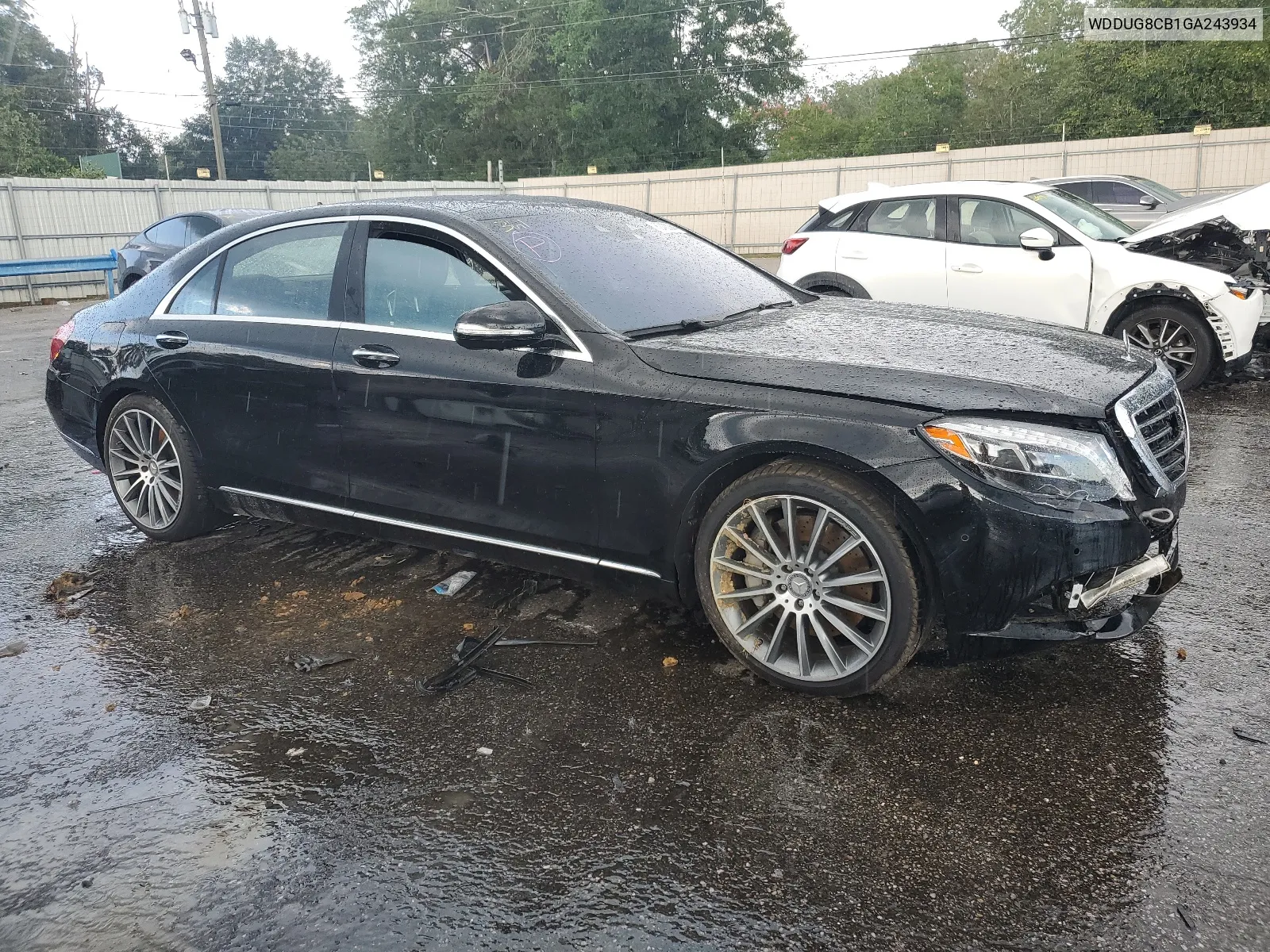 2016 Mercedes-Benz S 550 VIN: WDDUG8CB1GA243934 Lot: 62433344