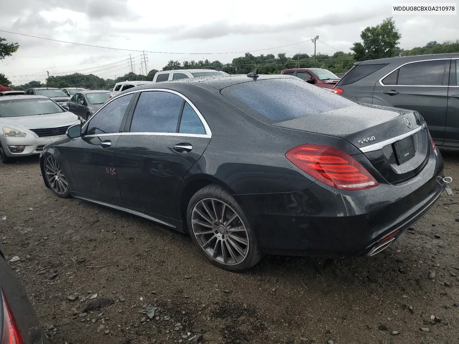 2016 Mercedes-Benz S 550 VIN: WDDUG8CBXGA210978 Lot: 64205584