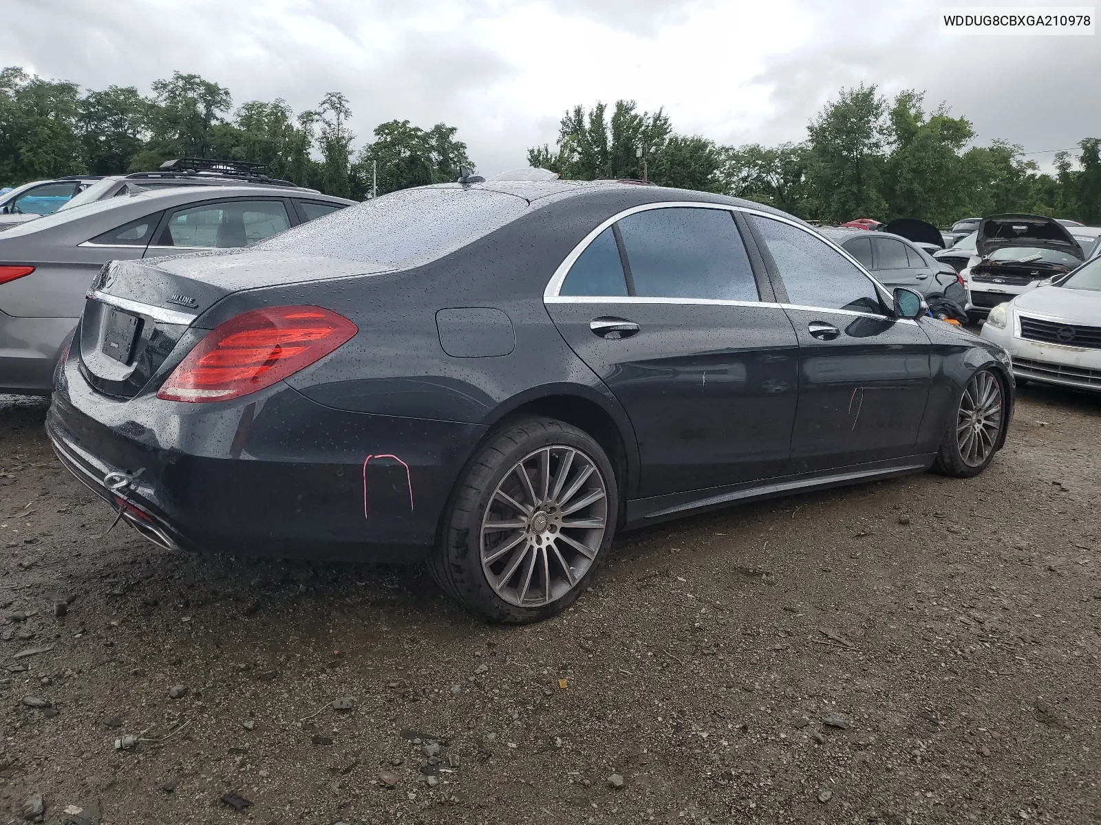 2016 Mercedes-Benz S 550 VIN: WDDUG8CBXGA210978 Lot: 64205584