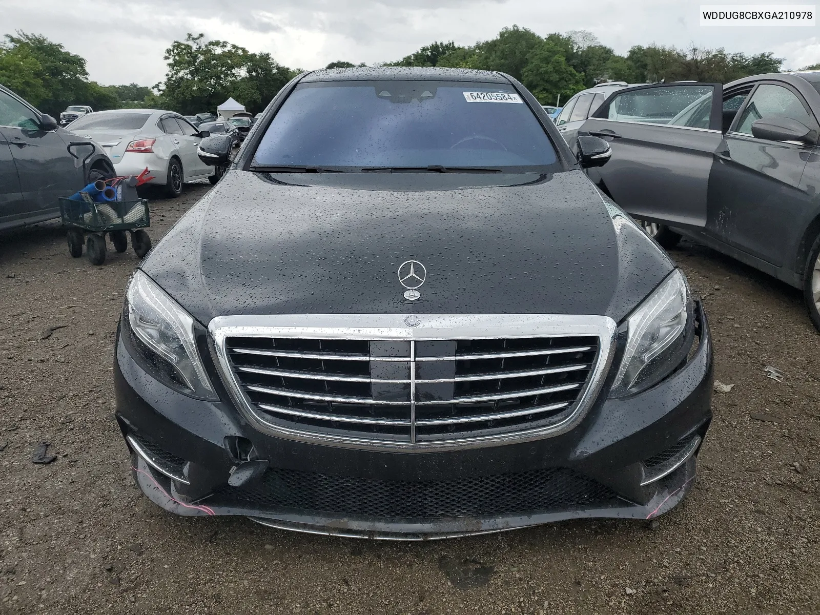 2016 Mercedes-Benz S 550 VIN: WDDUG8CBXGA210978 Lot: 64205584