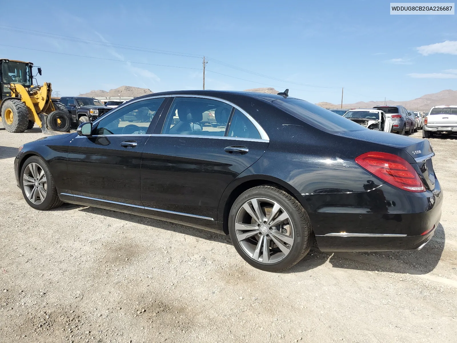 2016 Mercedes-Benz S 550 VIN: WDDUG8CB2GA226687 Lot: 64288774