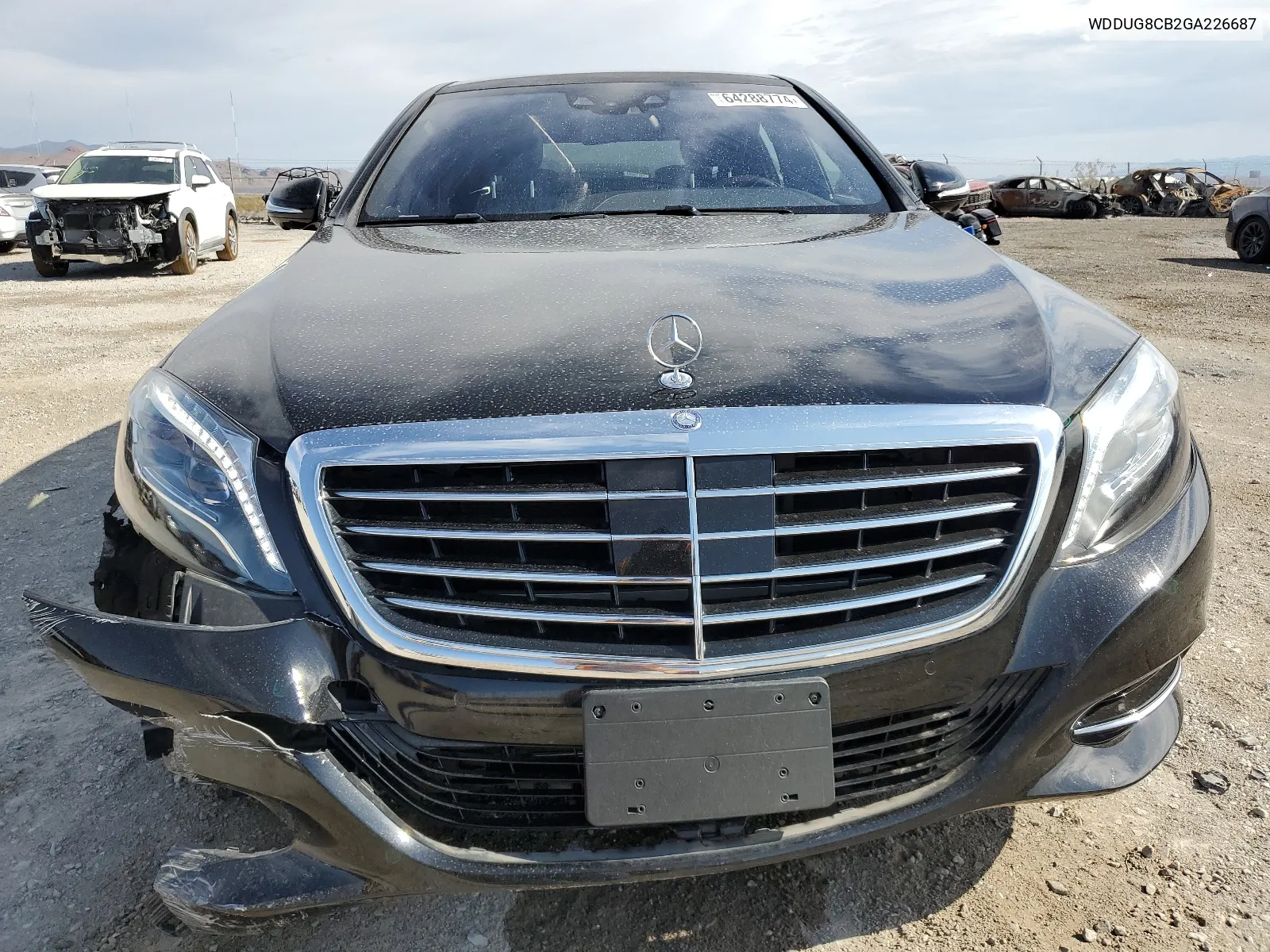 2016 Mercedes-Benz S 550 VIN: WDDUG8CB2GA226687 Lot: 64288774