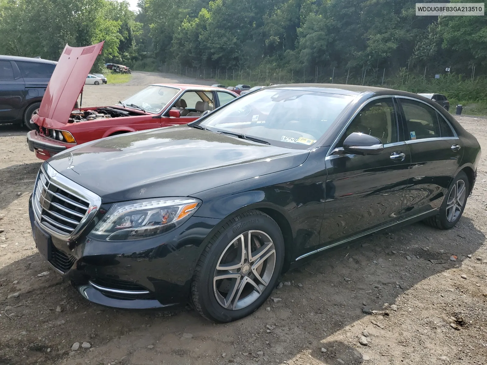 2016 Mercedes-Benz S 550 4Matic VIN: WDDUG8FB3GA213510 Lot: 64503644