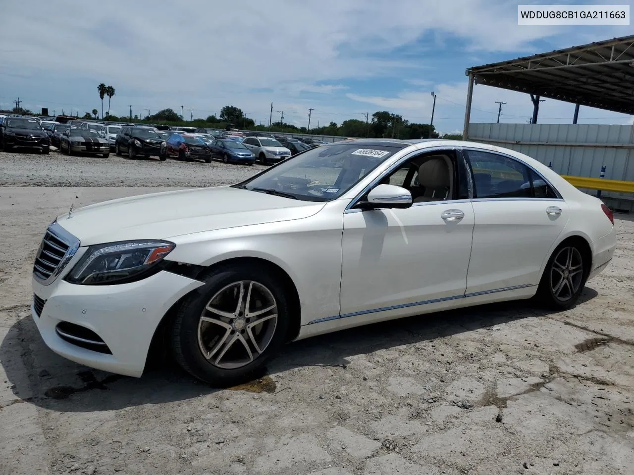 WDDUG8CB1GA211663 2016 Mercedes-Benz S 550