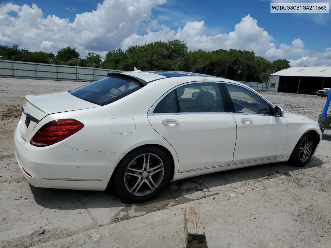 WDDUG8CB1GA211663 2016 Mercedes-Benz S 550