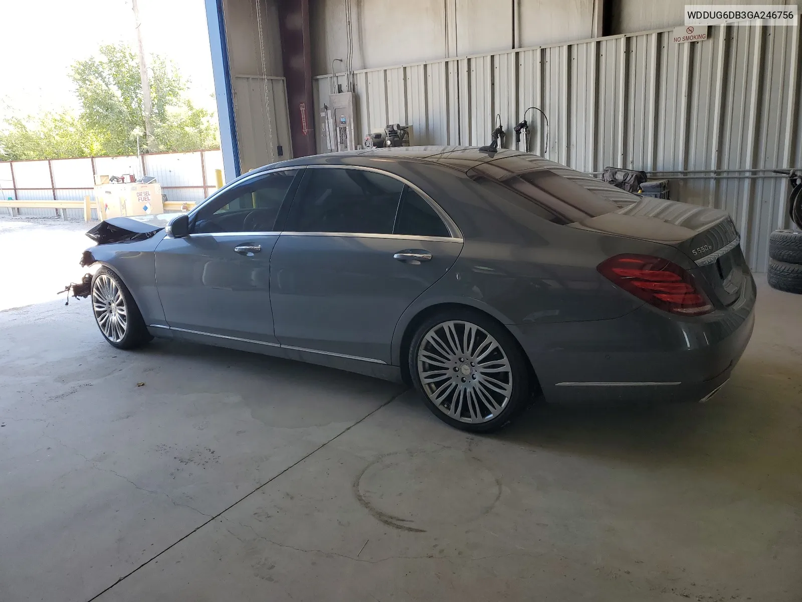 2016 Mercedes-Benz S 550E VIN: WDDUG6DB3GA246756 Lot: 66522694