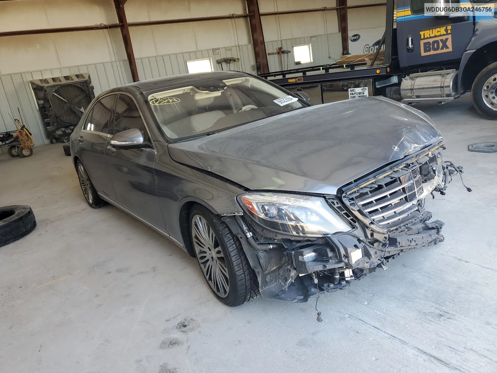 2016 Mercedes-Benz S 550E VIN: WDDUG6DB3GA246756 Lot: 66522694