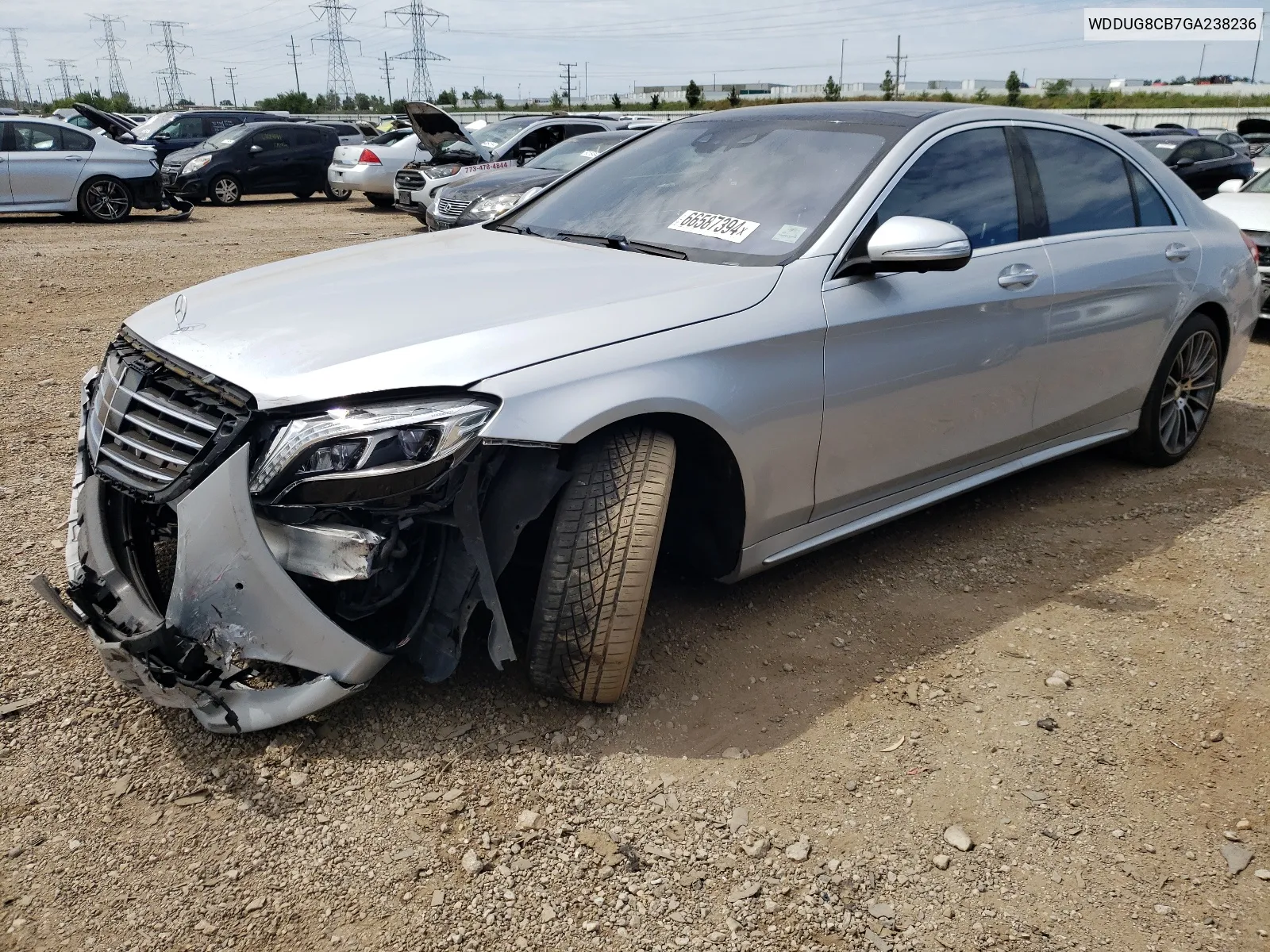 2016 Mercedes-Benz S 550 VIN: WDDUG8CB7GA238236 Lot: 66587394