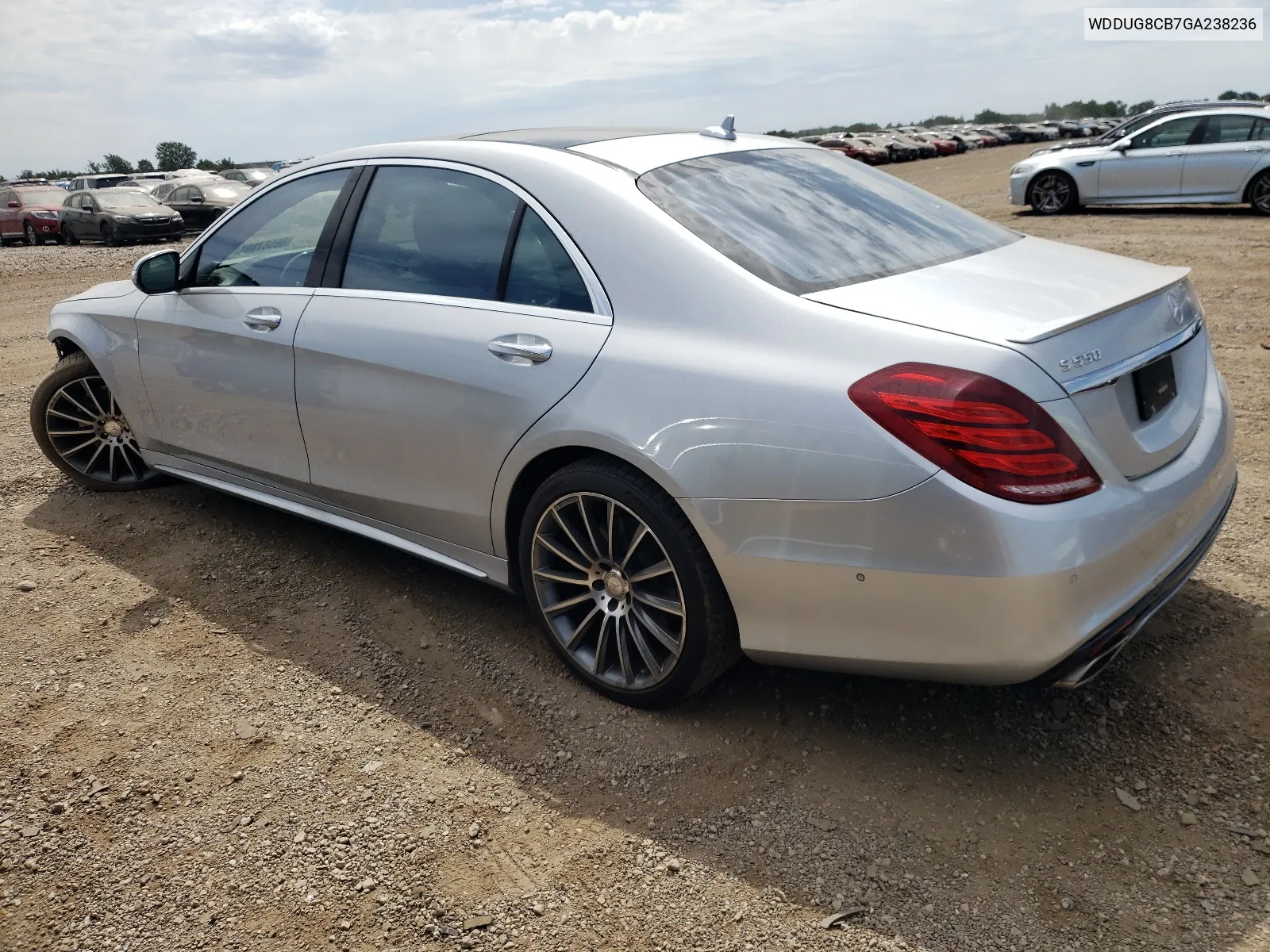 2016 Mercedes-Benz S 550 VIN: WDDUG8CB7GA238236 Lot: 66587394