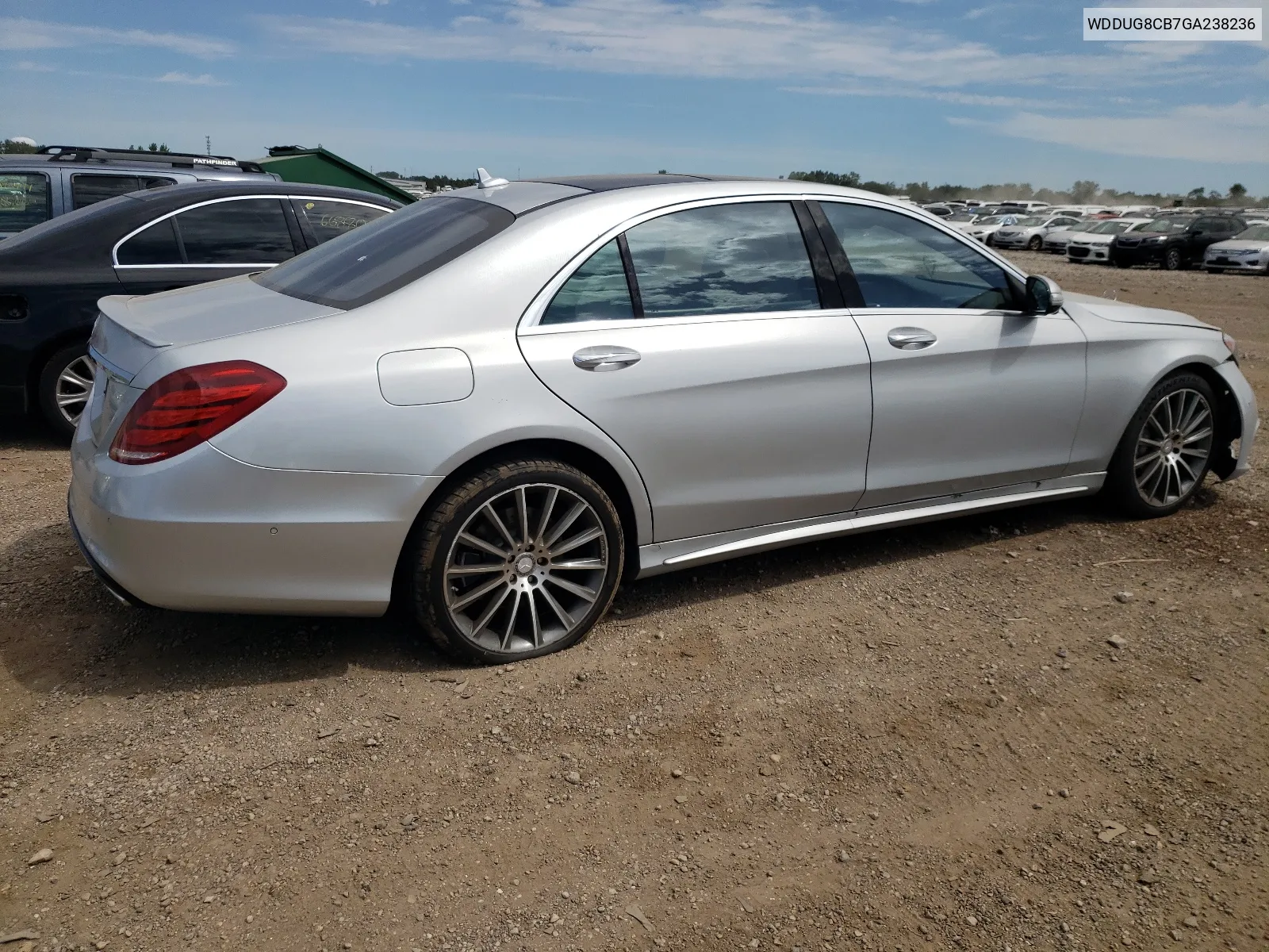 2016 Mercedes-Benz S 550 VIN: WDDUG8CB7GA238236 Lot: 66587394