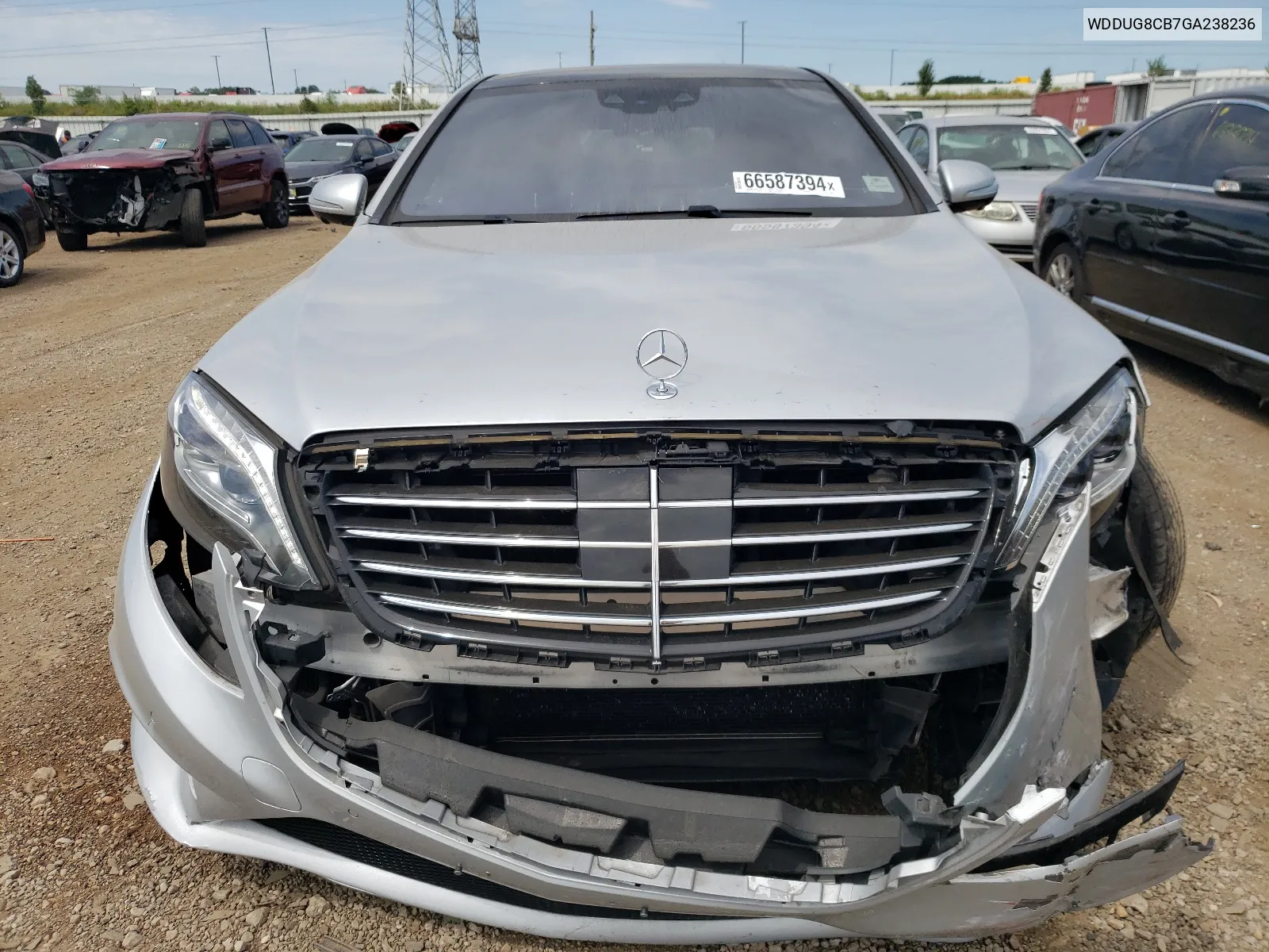 2016 Mercedes-Benz S 550 VIN: WDDUG8CB7GA238236 Lot: 66587394