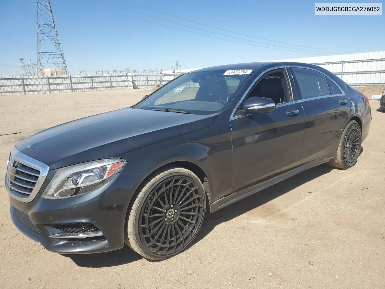 2016 Mercedes-Benz S 550 VIN: WDDUG8CB0GA276052 Lot: 68932234