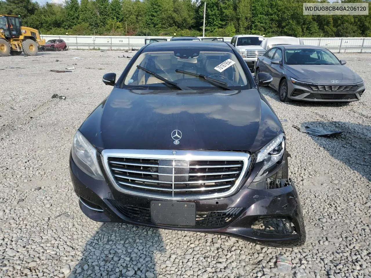 2016 Mercedes-Benz S 550 VIN: WDDUG8CB4GA206120 Lot: 70187954