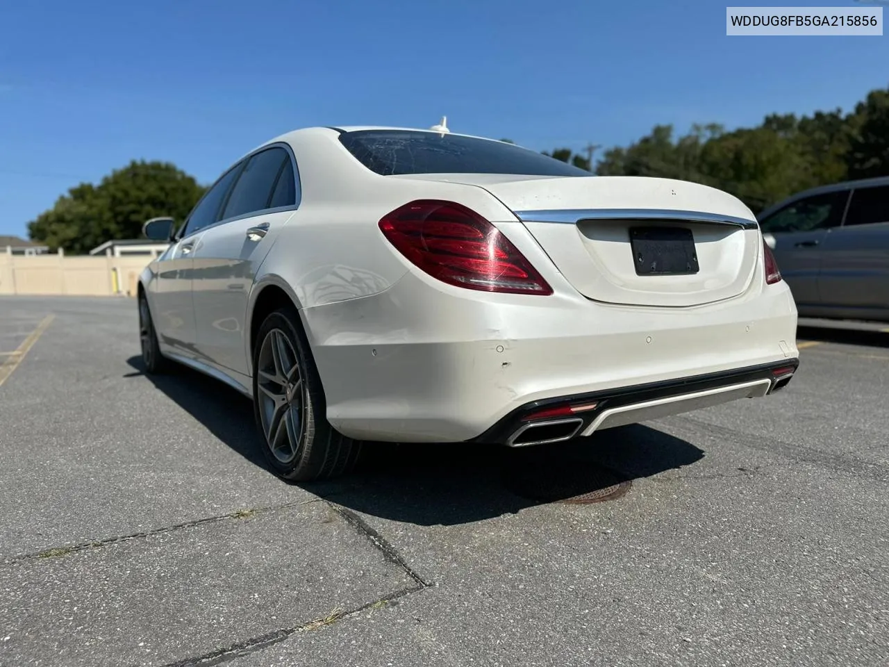 2016 Mercedes-Benz S 550 4Matic VIN: WDDUG8FB5GA215856 Lot: 71406054