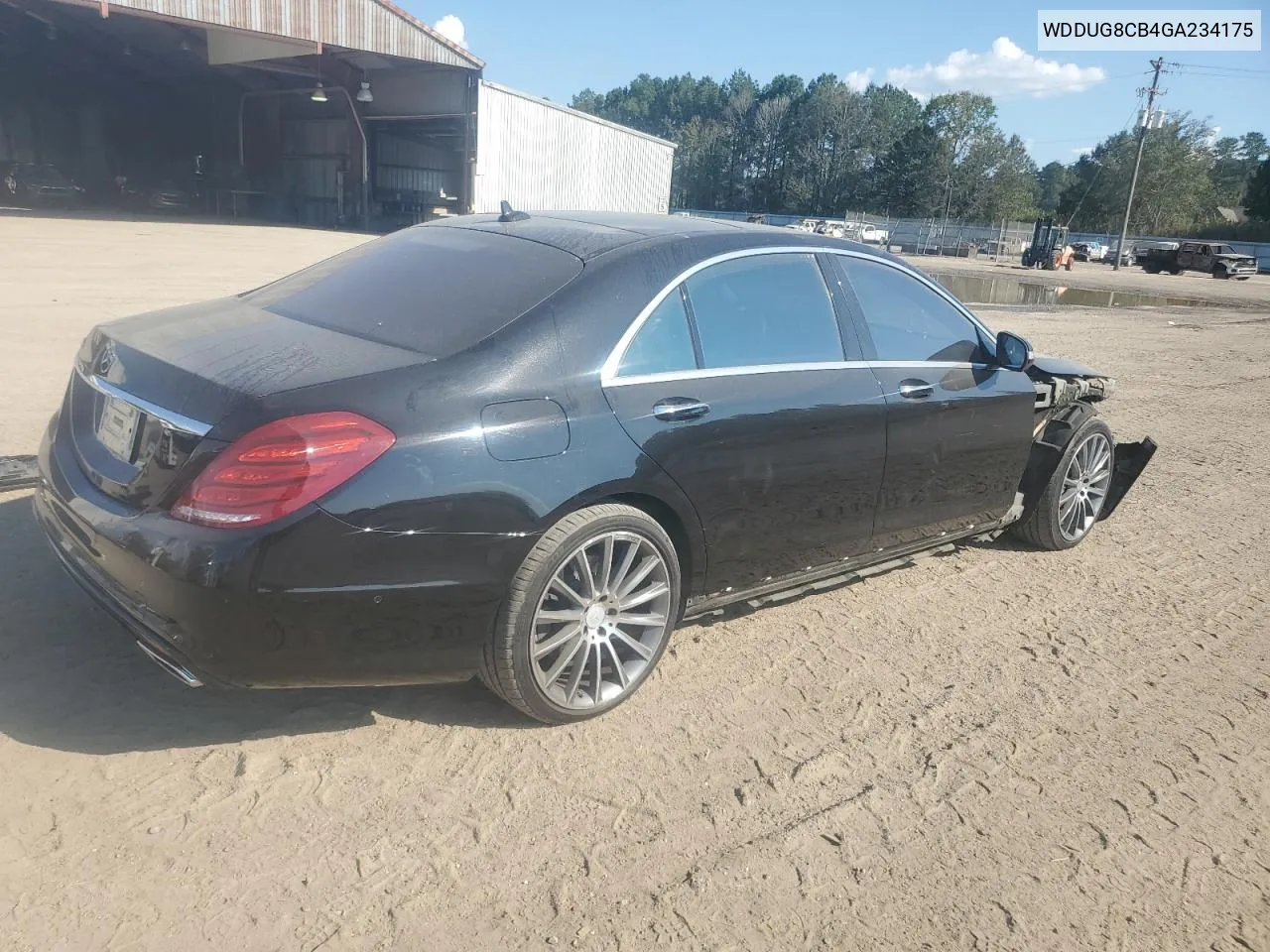 2016 Mercedes-Benz S 550 VIN: WDDUG8CB4GA234175 Lot: 71807734