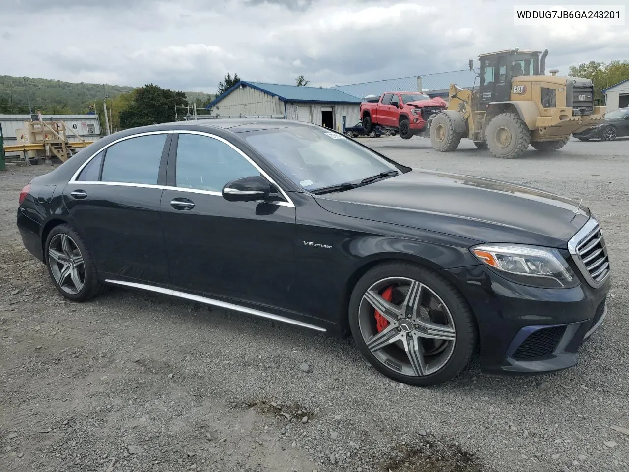 2016 Mercedes-Benz S 63 Amg VIN: WDDUG7JB6GA243201 Lot: 72120694