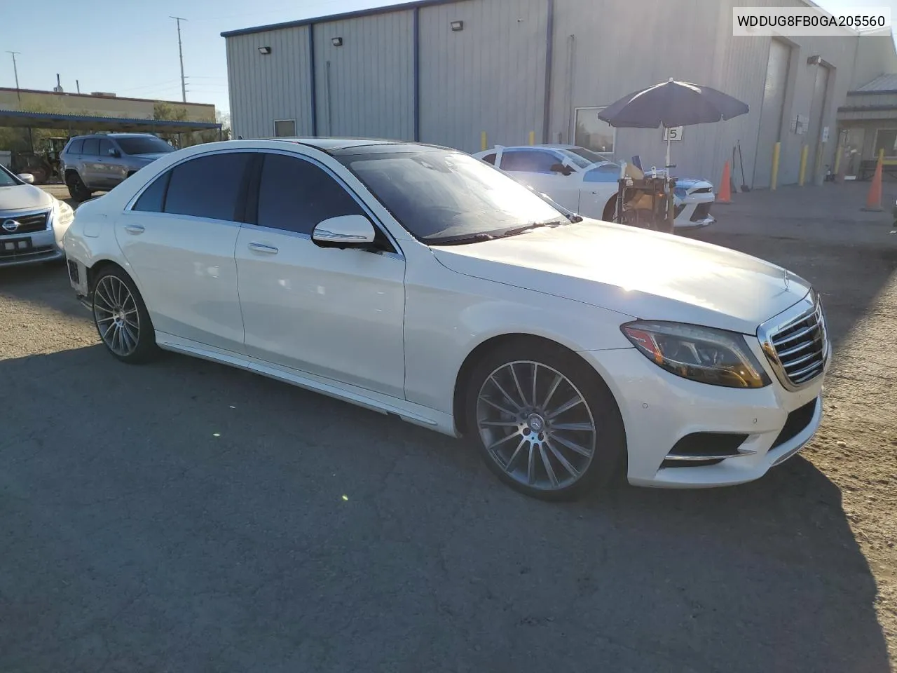 2016 Mercedes-Benz S 550 4Matic VIN: WDDUG8FB0GA205560 Lot: 72281574