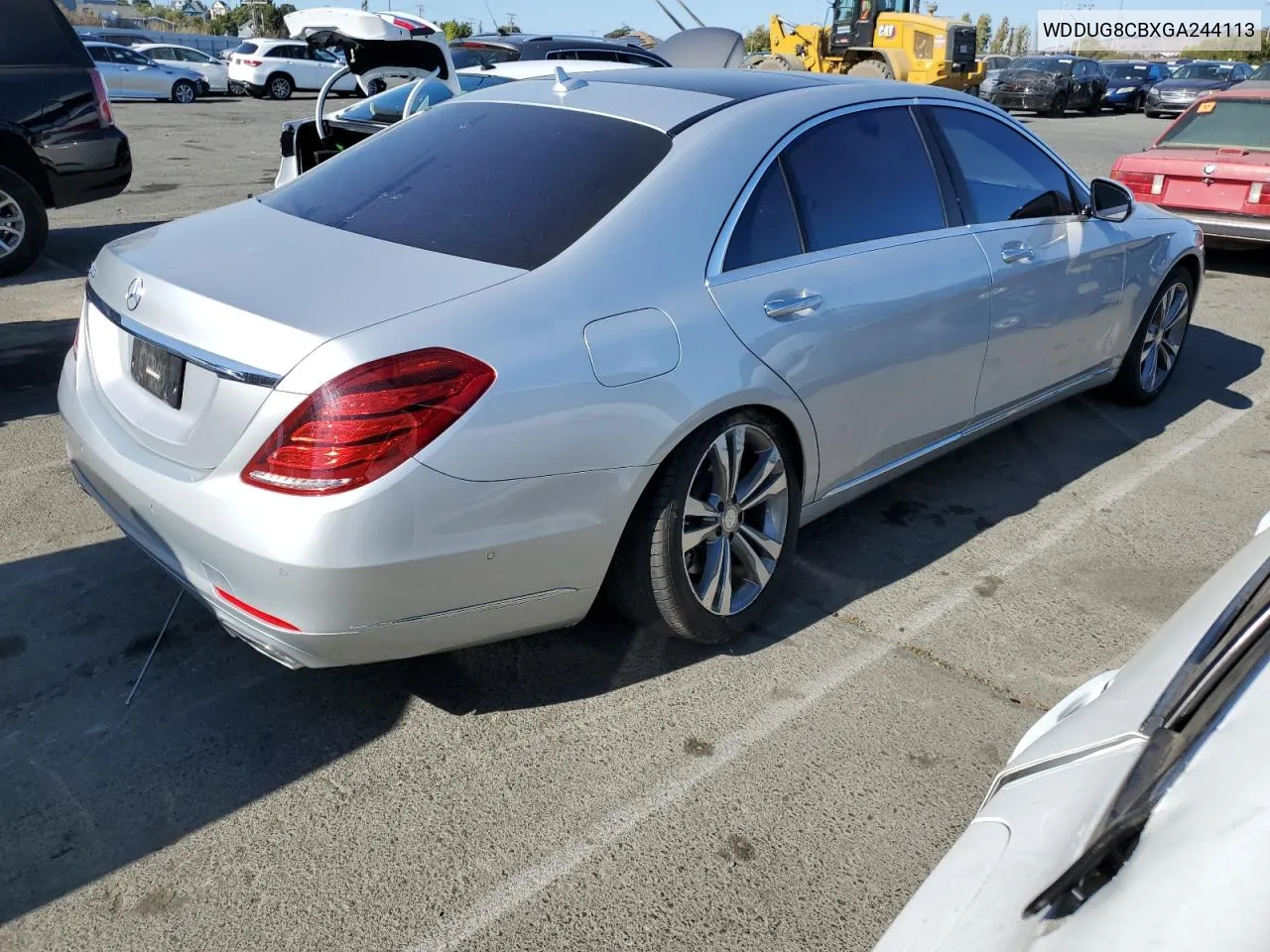 2016 Mercedes-Benz S 550 VIN: WDDUG8CBXGA244113 Lot: 72407874