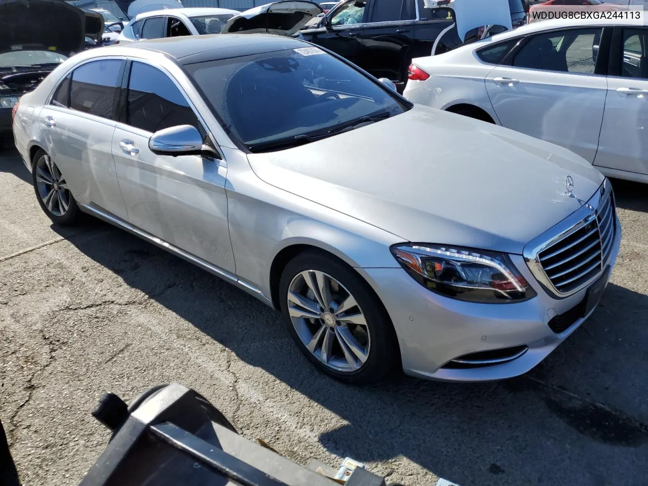 2016 Mercedes-Benz S 550 VIN: WDDUG8CBXGA244113 Lot: 72407874