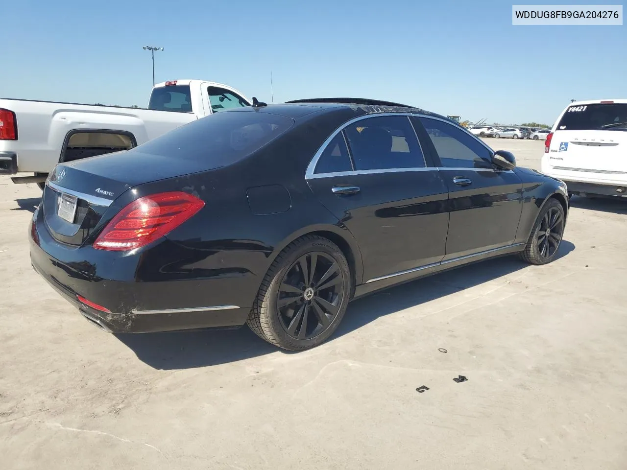 2016 Mercedes-Benz S 550 4Matic VIN: WDDUG8FB9GA204276 Lot: 73106544