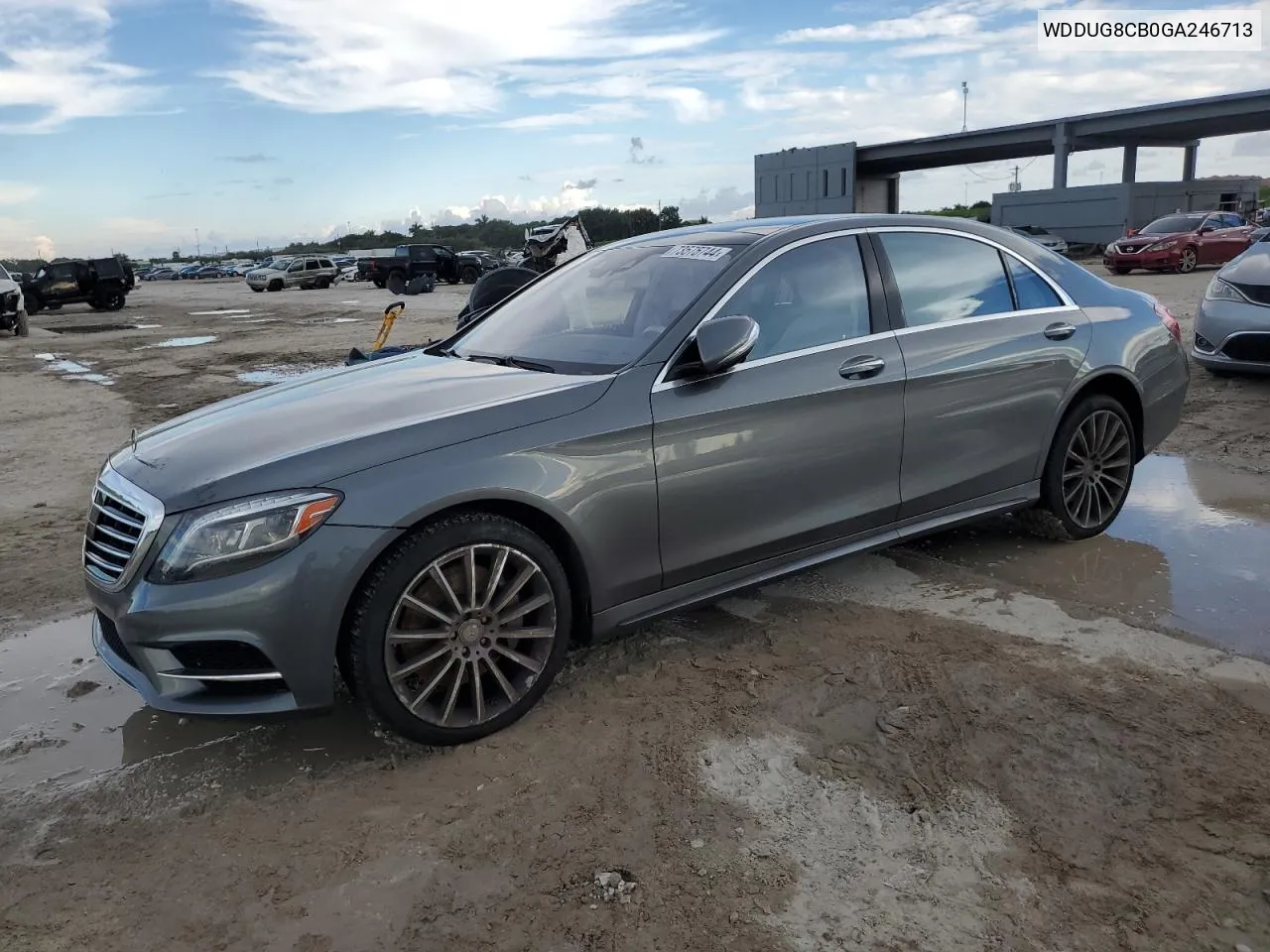 2016 Mercedes-Benz S 550 VIN: WDDUG8CB0GA246713 Lot: 73575744