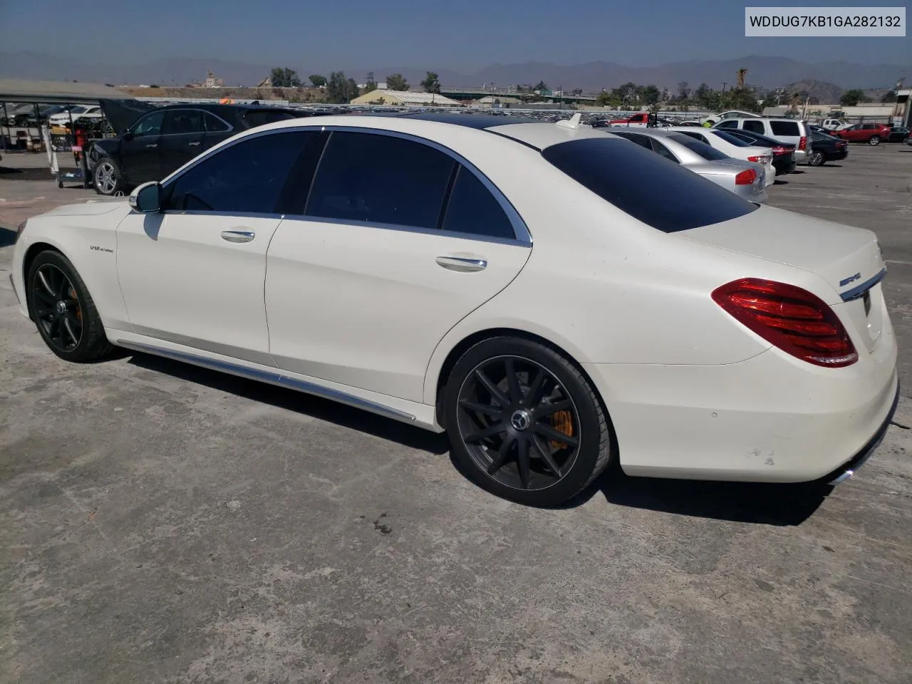 2016 Mercedes-Benz S 65 Amg VIN: WDDUG7KB1GA282132 Lot: 73594264