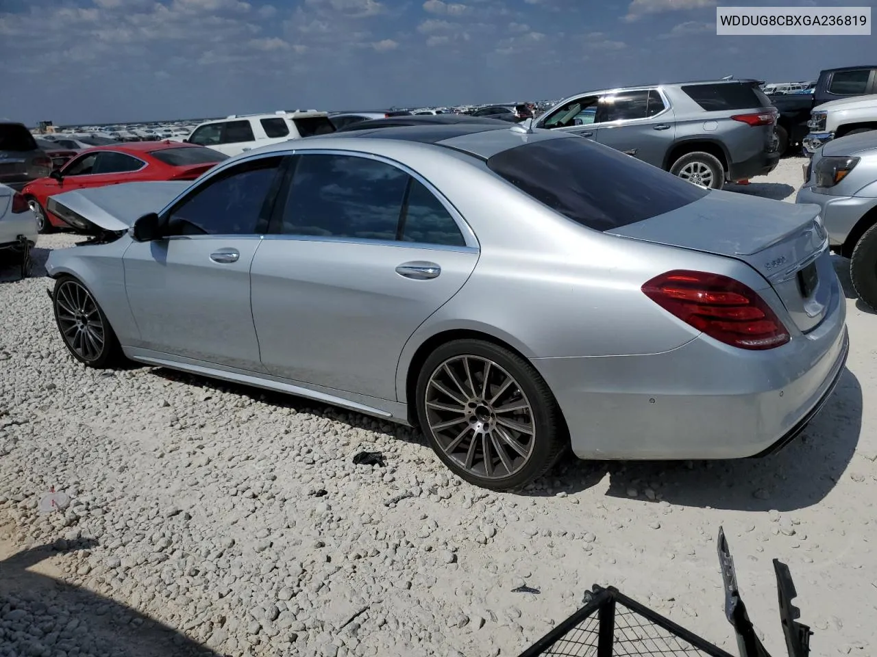 2016 Mercedes-Benz S 550 VIN: WDDUG8CBXGA236819 Lot: 74042814