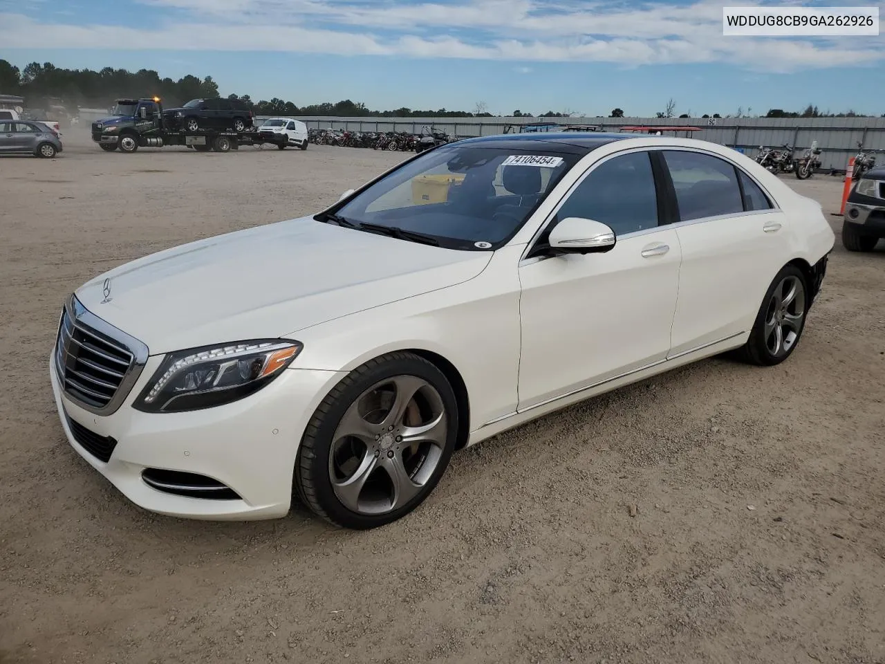 2016 Mercedes-Benz S 550 VIN: WDDUG8CB9GA262926 Lot: 74106454