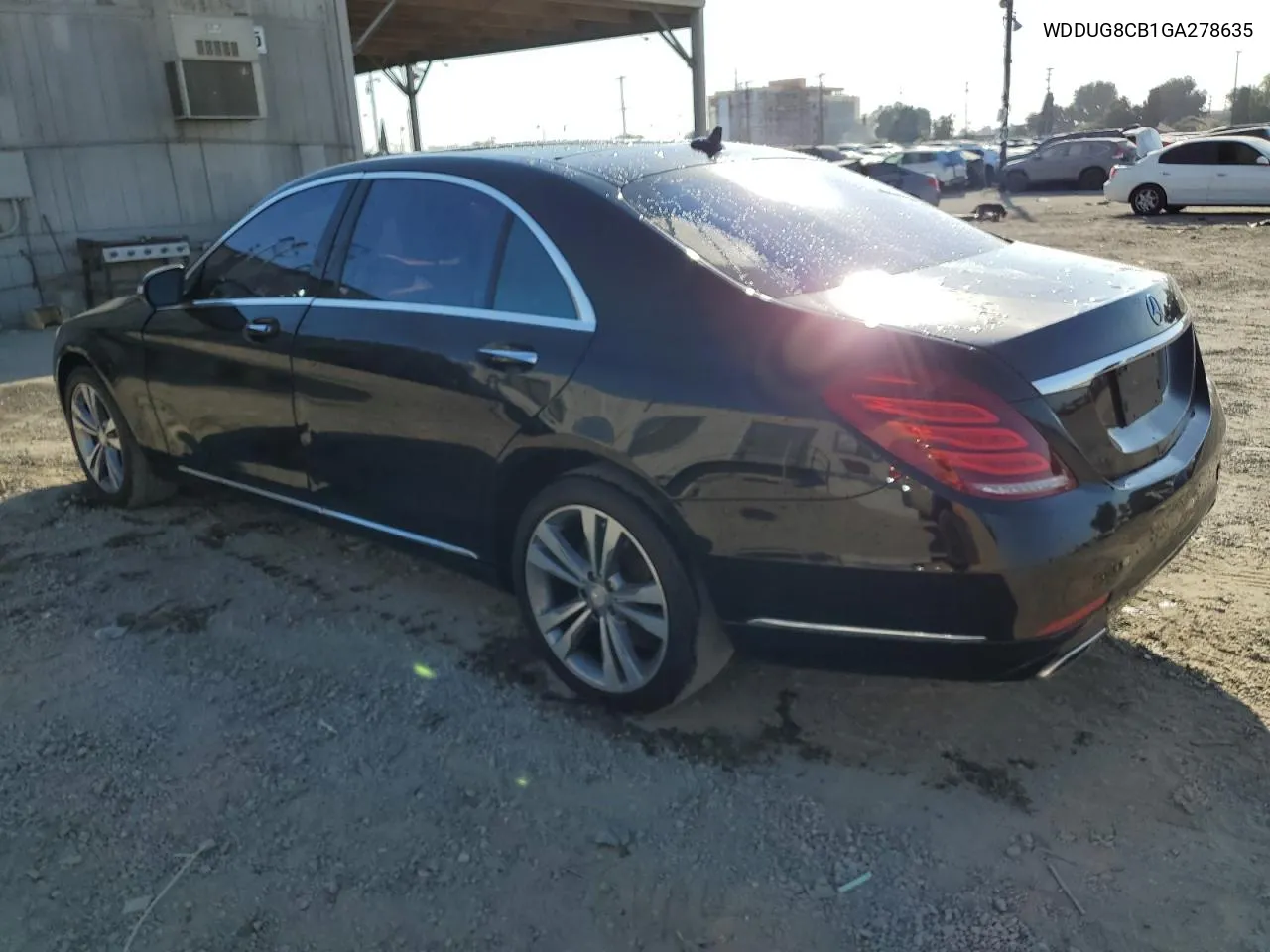 2016 Mercedes-Benz S 550 VIN: WDDUG8CB1GA278635 Lot: 74777634