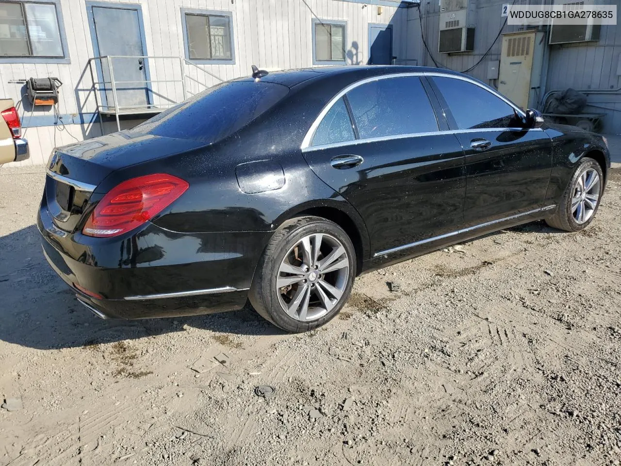 2016 Mercedes-Benz S 550 VIN: WDDUG8CB1GA278635 Lot: 74777634