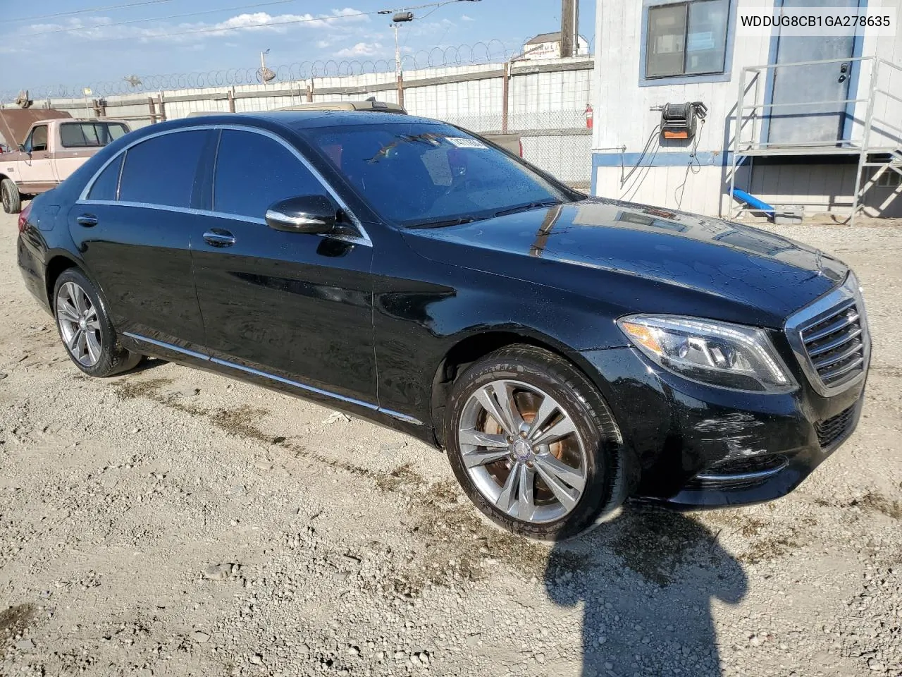 2016 Mercedes-Benz S 550 VIN: WDDUG8CB1GA278635 Lot: 74777634