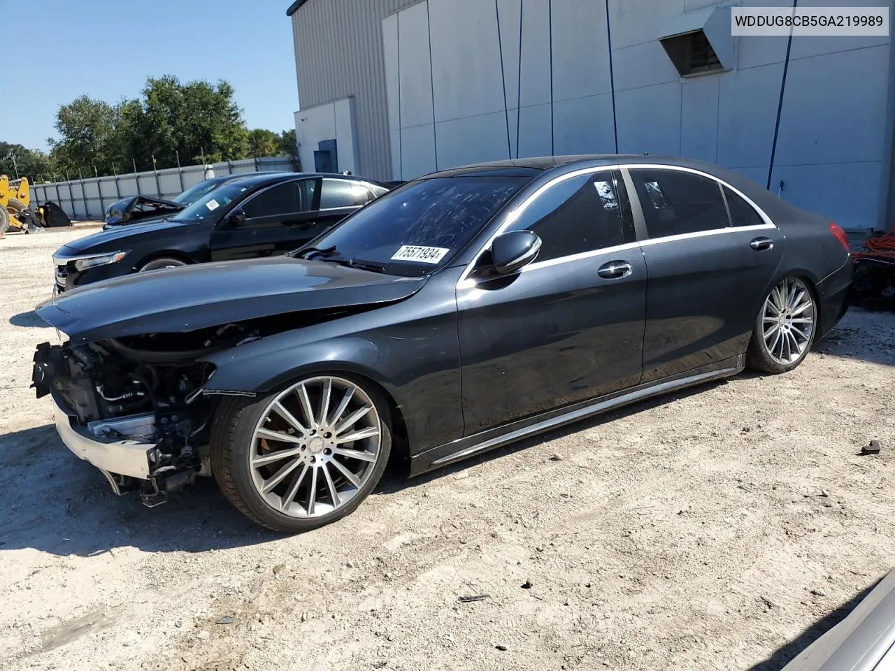 2016 Mercedes-Benz S 550 VIN: WDDUG8CB5GA219989 Lot: 75571934