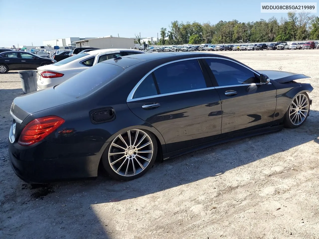 2016 Mercedes-Benz S 550 VIN: WDDUG8CB5GA219989 Lot: 75571934