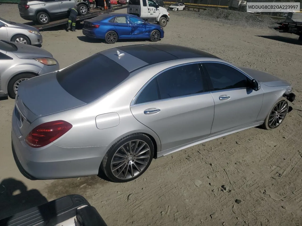 2016 Mercedes-Benz S 550 VIN: WDDUG8CB2GA223997 Lot: 76926684