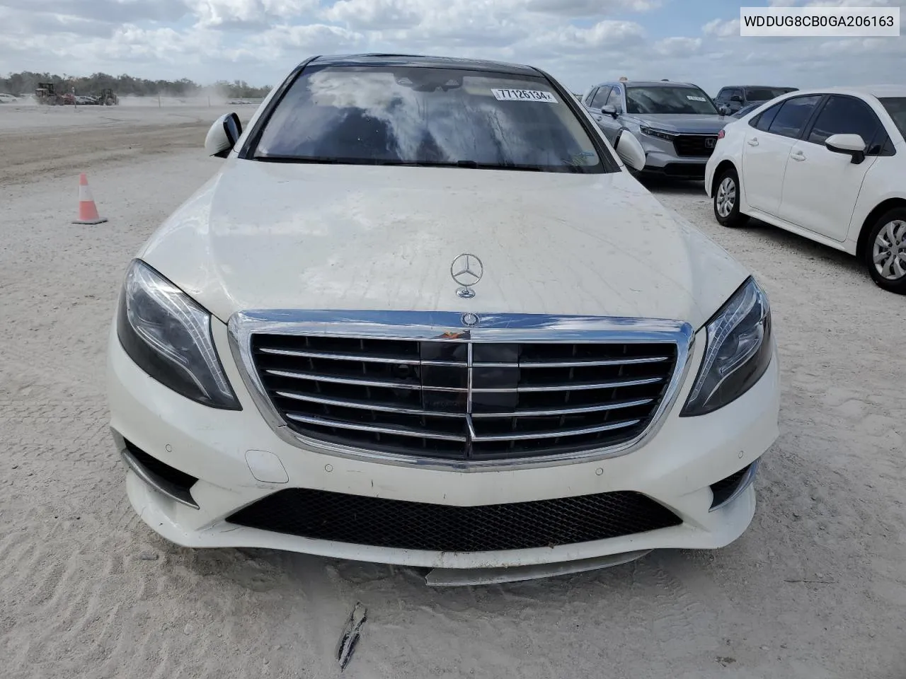 WDDUG8CB0GA206163 2016 Mercedes-Benz S 550