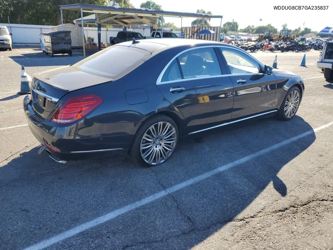 2016 Mercedes-Benz S 550 VIN: WDDUG8CB7GA235837 Lot: 78025584