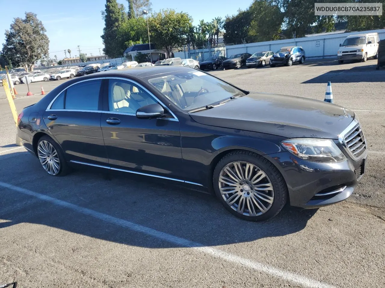 2016 Mercedes-Benz S 550 VIN: WDDUG8CB7GA235837 Lot: 78025584