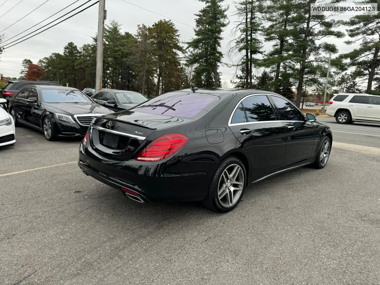 2016 Mercedes-Benz S 550 4Matic VIN: WDDUG8FB6GA204123 Lot: 78723954